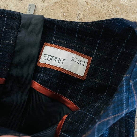 FINAL HOURS!! NWOT Esprit Plaid Dress - Picture 3 of 10